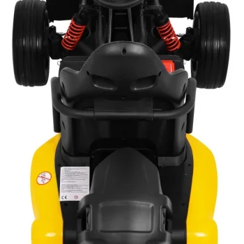 Bolid Xr 1 Dječji Go Kart Na Baterije, žuti + Podesivi Volan + Konturirano Sjedalo, žuta 7