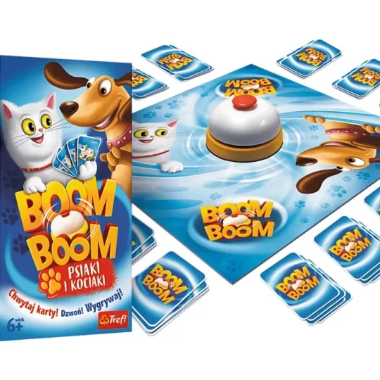Boom Boom Psi I Mačići Igra Spretnosti Trefl 01909 1
