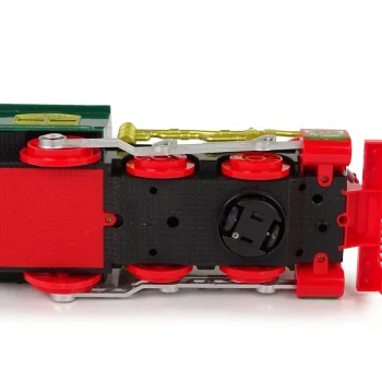 Božićna Lokomotiva Na Baterije, Zelena, Svjetla I Zvuk 5