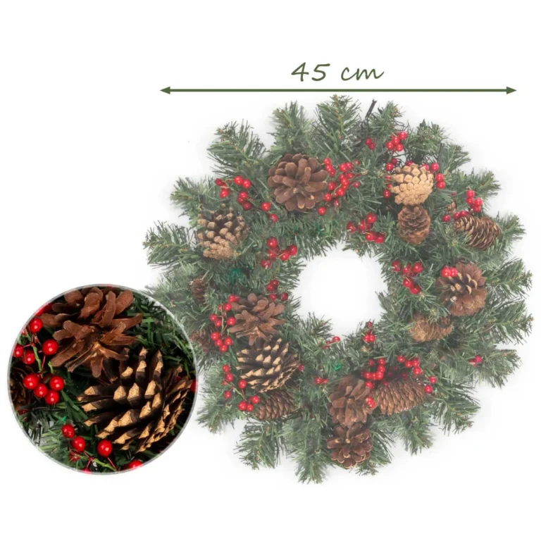 Božićni Ukras 45 Cm S Led Svjetlima Plonos 4835 5