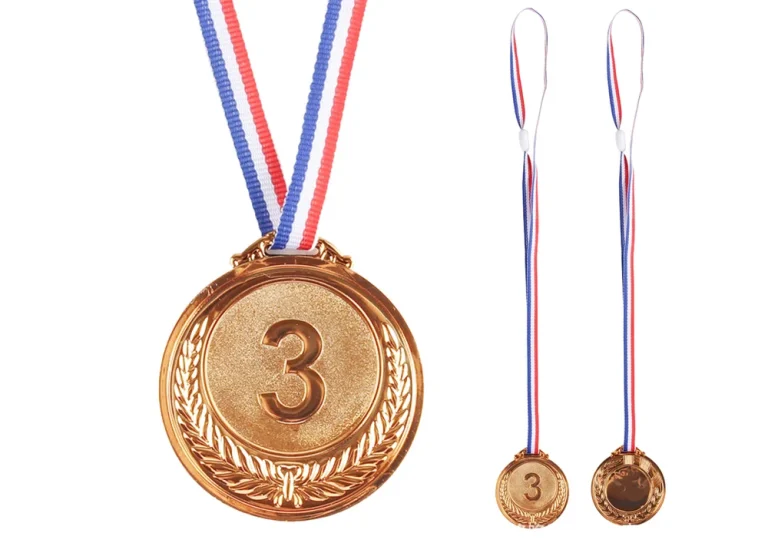 Brončana Medalja 3. Mjesto Ø 6,5 Cm 1