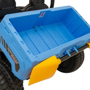 Brzina Pick Up A 900 Za Djecu Plava + 4x4 Pogon + Pokretni Kiper + Prtljažnik + Daljinski Upravljač 12