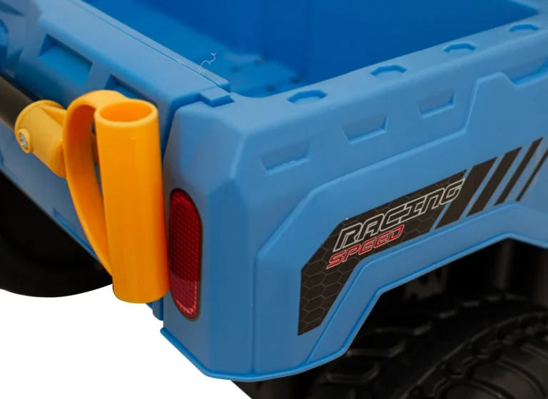Brzina Pick Up A 900 Za Djecu Plava + 4x4 Pogon + Pokretni Kiper + Prtljažnik + Daljinski Upravljač 20