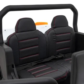 Brzina Pick Up A 900 Za Djecu Bijela + 4x4 Pogon + Pomični Kiper + Prtljažnik + Daljinski Upravljač 14