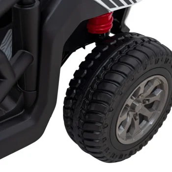 Brzina Pick Up A 900 Za Djecu Bijela + 4x4 Pogon + Pomični Kiper + Prtljažnik + Daljinski Upravljač 18