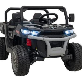 Brzina Pick Up A 900 Za Djecu Crna + 4x4 Pogon + Pokretni Kiper 12