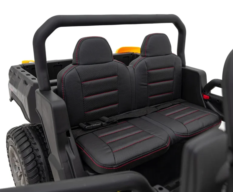 Brzina Pick Up A 900 Za Djecu Crna + 4x4 Pogon + Pokretni Kiper 13