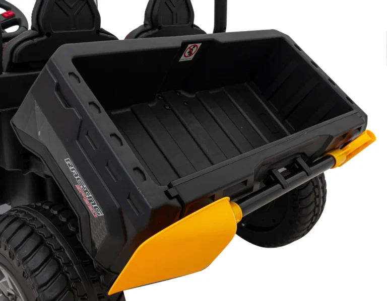 Brzina Pick Up A 900 Za Djecu Crna + 4x4 Pogon + Pokretni Kiper 16
