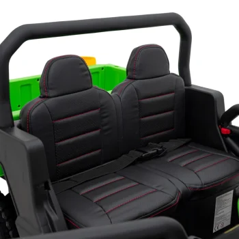 Brzina Prikupljanja 900 Za Djecu Zelena + 4x4 Pogon + Pokretni Kiper + Prtljažnik + Daljinski Upravljač + Lopata + Audio Led 12