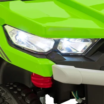 Brzina Prikupljanja 900 Za Djecu Zelena + 4x4 Pogon + Pokretni Kiper + Prtljažnik + Daljinski Upravljač + Lopata + Audio Led 18