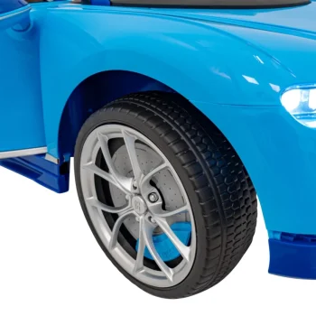 Bugatti Chiron Dječja Kolica Na Baterije, Plava + Daljinski Upravljač + Nosač Za Prtljagu + Eva 17