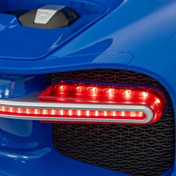 Bugatti Chiron Dječja Kolica Na Baterije, Plava + Daljinski Upravljač + Nosač Za Prtljagu + Eva 19