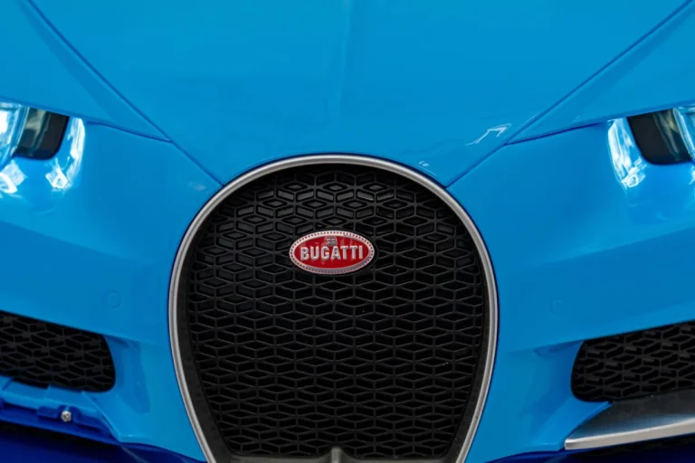Bugatti Chiron Dječja Kolica Na Baterije, Plava + Daljinski Upravljač + Nosač Za Prtljagu + Eva 22