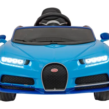 Bugatti Chiron Dječja Kolica Na Baterije, Plava + Daljinski Upravljač + Nosač Za Prtljagu + Eva 4