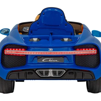 Bugatti Chiron Dječja Kolica Na Baterije, Plava + Daljinski Upravljač + Nosač Za Prtljagu + Eva 7