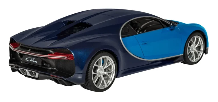 Bugatti Chiron Plavi Rastar Model 1:14 Automobil Na Daljinsko Upravljanje + Led Svjetla, Plava 3