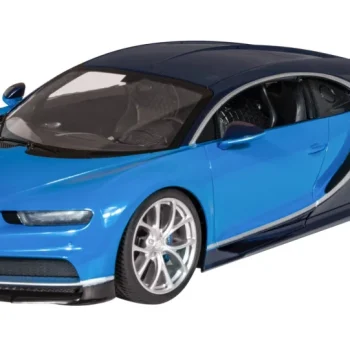 Bugatti Chiron Plavi Rastar Model 1:14 Automobil Na Daljinsko Upravljanje + Led Svjetla, Plava 5