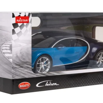 Bugatti Chiron Plavi Rastar Model 1:14 Automobil Na Daljinsko Upravljanje + Led Svjetla, Plava 7