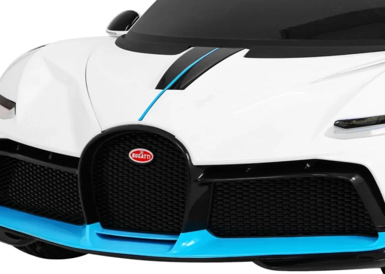 Bugatti Divo Dječji Automobil Na Baterije, Bijeli + Daljinski Upravljač + Eva + Spori Start, Bijela 11