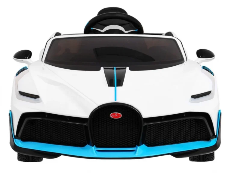 Bugatti Divo Dječji Automobil Na Baterije, Bijeli + Daljinski Upravljač + Eva + Spori Start, Bijela 3