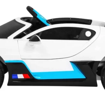 Bugatti Divo Dječji Automobil Na Baterije, Bijeli + Daljinski Upravljač + Eva + Spori Start, Bijela 4