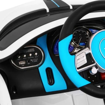 Bugatti Divo Dječji Automobil Na Baterije, Bijeli + Daljinski Upravljač + Eva + Spori Start, Bijela 6