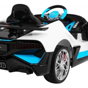Bugatti Divo Dječji Automobil Na Baterije, Bijeli + Daljinski Upravljač + Eva + Spori Start, Bijela 8