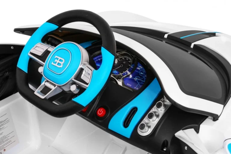 Bugatti Divo Dječji Automobil Na Baterije, Bijeli + Daljinski Upravljač + Eva + Spori Start, Bijela 9