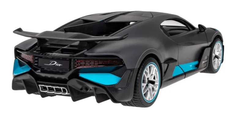 Bugatti Divo Srebrni Rastar Model 1:14 Automobil Na Daljinsko Upravljanje + Daljinski Upravljač 4