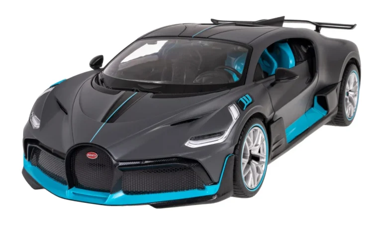 Bugatti Divo Srebrni Rastar Model 1:14 Automobil Na Daljinsko Upravljanje + Daljinski Upravljač 5