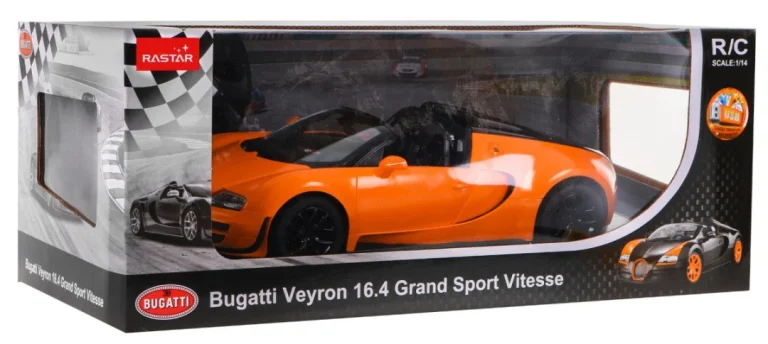 Bugatti Veyron Grand Sport Narančasti R/c Automobil 1:14 Rastar 8