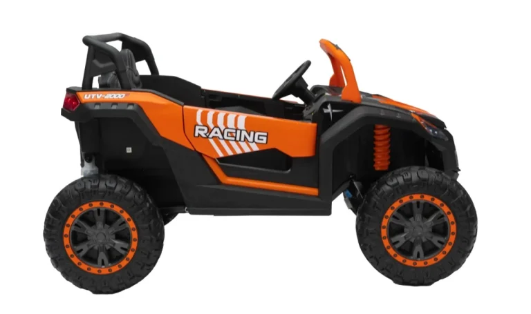 Buggy Atv Racing 4x4 Na Akumulator, Narančasti 6