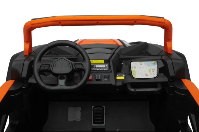 Buggy Atv Racing 4x4 Na Akumulator, Narančasti 8