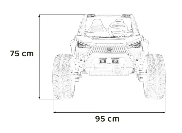 Buggy Clash Strong 4x4 Na Akumulator, Crveni 2