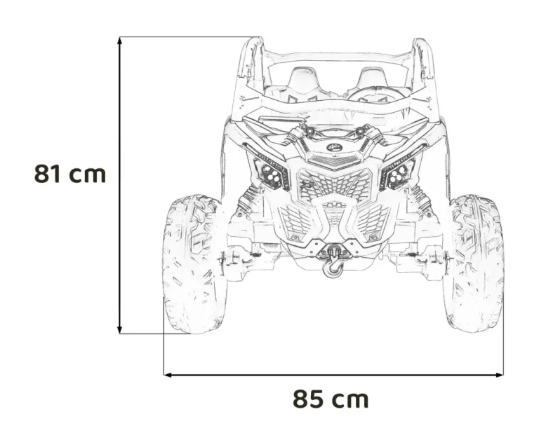 Buggy Maverick Turbo Rr Strong, Crveni Buggy Na Akumulator 2