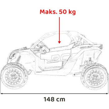 Buggy Maverick Turbo Rr Strong Roza Buggy Na Akumulator 4