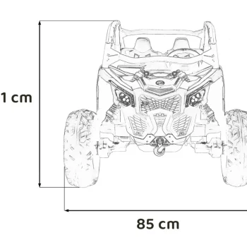 Buggy Maverick Turbo Rr Strong, Zeleni Buggy Na Akumulator 2