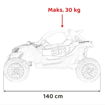 Buggy Sr Super 66 Crvena 3
