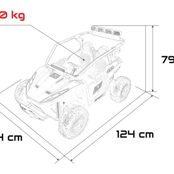 Buggy Turbo 23 Crna 2