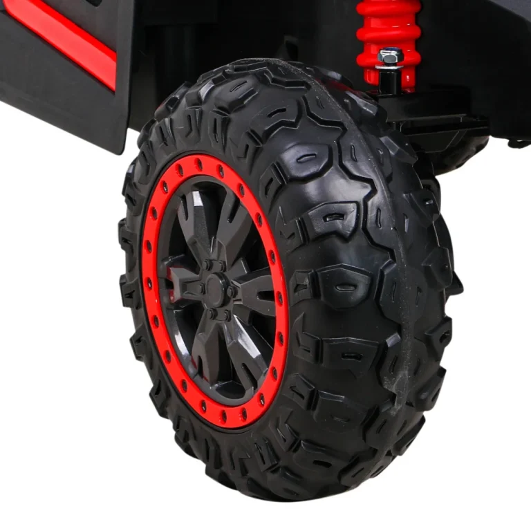 Buggy Utv 2000m Trkaći Automobil Na Baterije Crveni + Mp3 Zvukovi I Svjetla + Daljinski Upravljač + Spori Start, Crvena 14