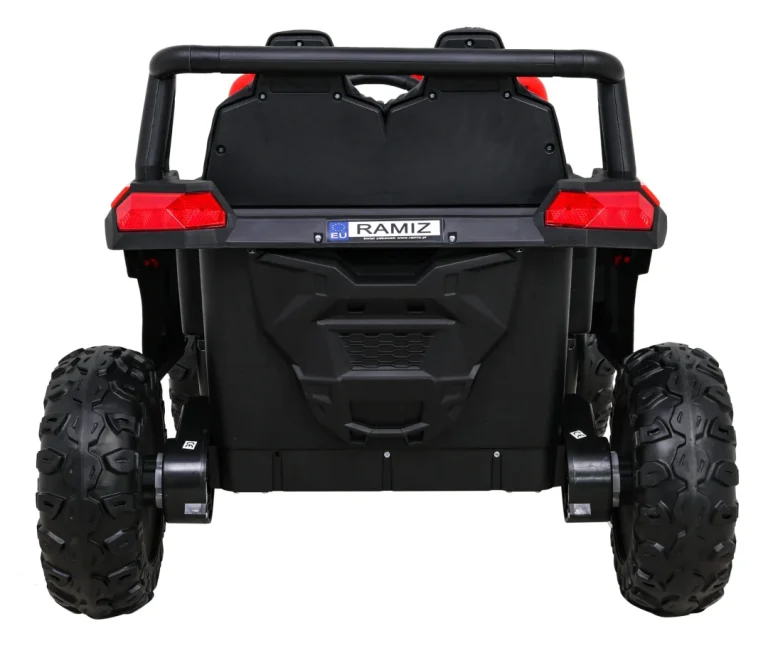 Buggy Utv 2000m Trkaći Automobil Na Baterije Crveni + Mp3 Zvukovi I Svjetla + Daljinski Upravljač + Spori Start, Crvena 8