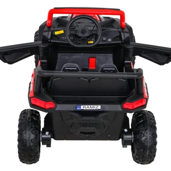 Buggy Utv 2000m Trkaći Automobil Na Baterije Crveni + Mp3 Zvukovi I Svjetla + Daljinski Upravljač + Spori Start, Crvena 9
