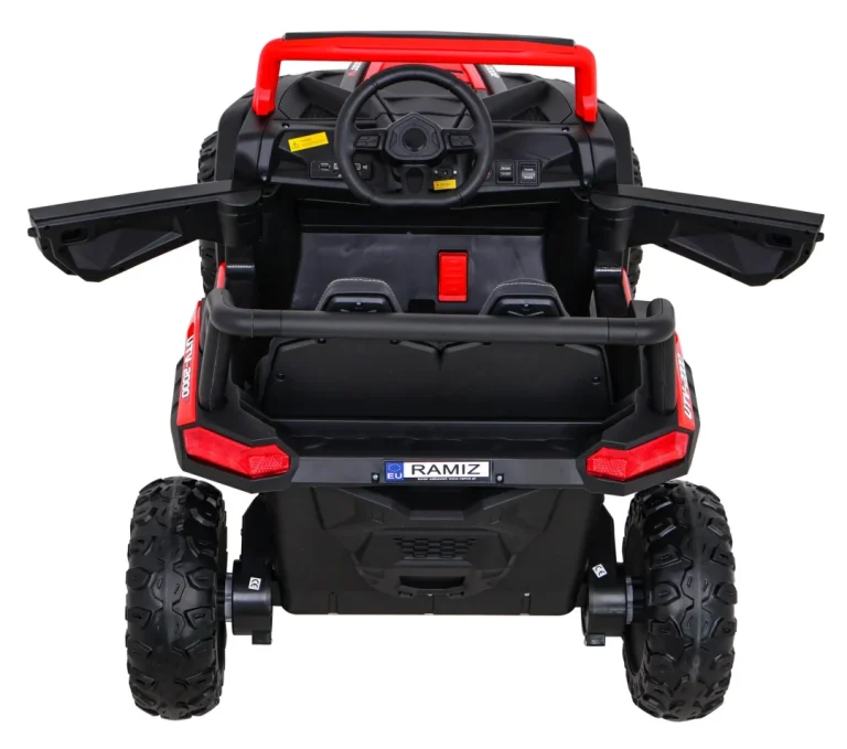Buggy Utv 2000m Trkaći Automobil Na Baterije Crveni + Mp3 Zvukovi I Svjetla + Daljinski Upravljač + Spori Start, Crvena 9