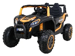 Buggy Utv 2000m Trkaći Automobil Na Baterije Zlatni + Mp3 Zvukovi, Svjetla + Daljinski Upravljač + Spori Start 11