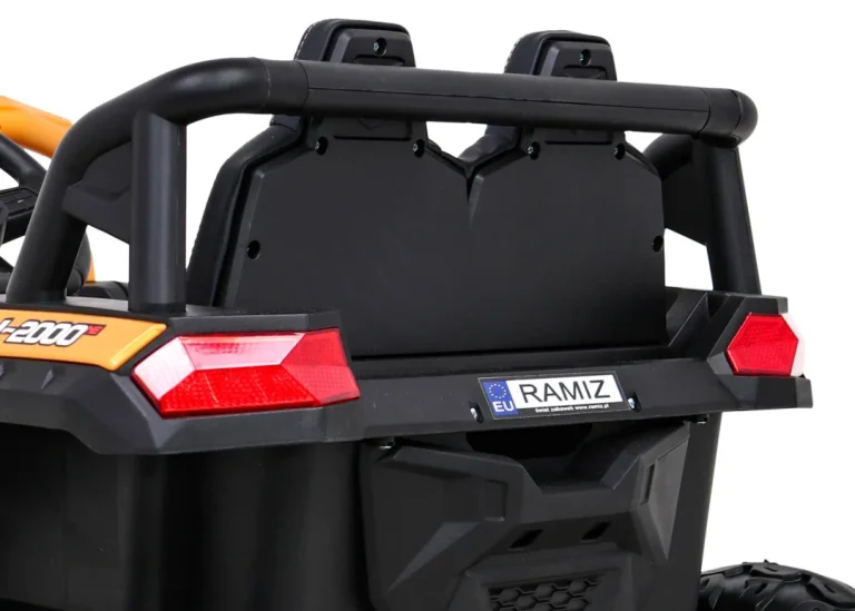 Buggy Utv 2000m Trkaći Automobil Na Baterije Zlatni + Mp3 Zvukovi, Svjetla + Daljinski Upravljač + Spori Start 13
