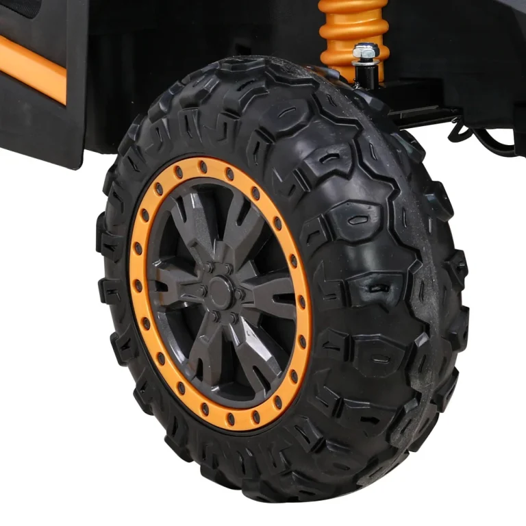 Buggy Utv 2000m Trkaći Automobil Na Baterije Zlatni + Mp3 Zvukovi, Svjetla + Daljinski Upravljač + Spori Start 14