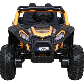 Buggy Utv 2000m Trkaći Automobil Na Baterije Zlatni + Mp3 Zvukovi, Svjetla + Daljinski Upravljač + Spori Start 4