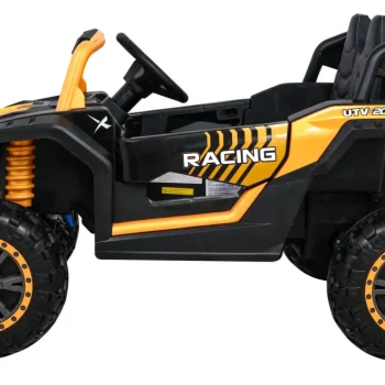 Buggy Utv 2000m Trkaći Automobil Na Baterije Zlatni + Mp3 Zvukovi, Svjetla + Daljinski Upravljač + Spori Start 5
