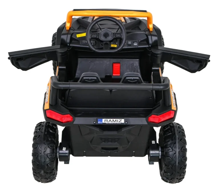Buggy Utv 2000m Trkaći Automobil Na Baterije Zlatni + Mp3 Zvukovi, Svjetla + Daljinski Upravljač + Spori Start 8