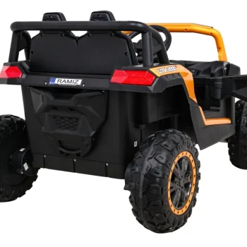 Buggy Utv 2000m Trkaći Automobil Na Baterije Zlatni + Mp3 Zvukovi, Svjetla + Daljinski Upravljač + Spori Start 9